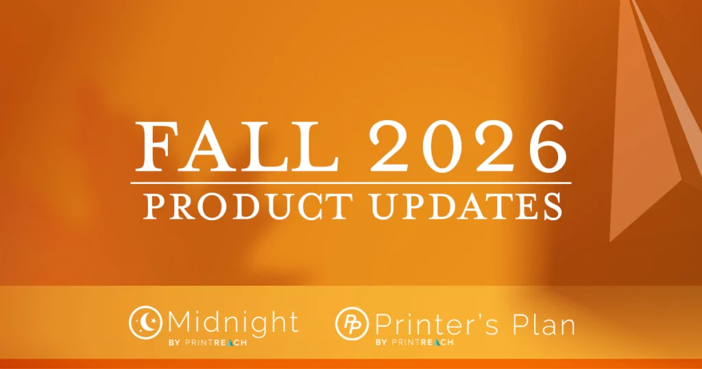 Midnight and Printer’s Plan update graphic